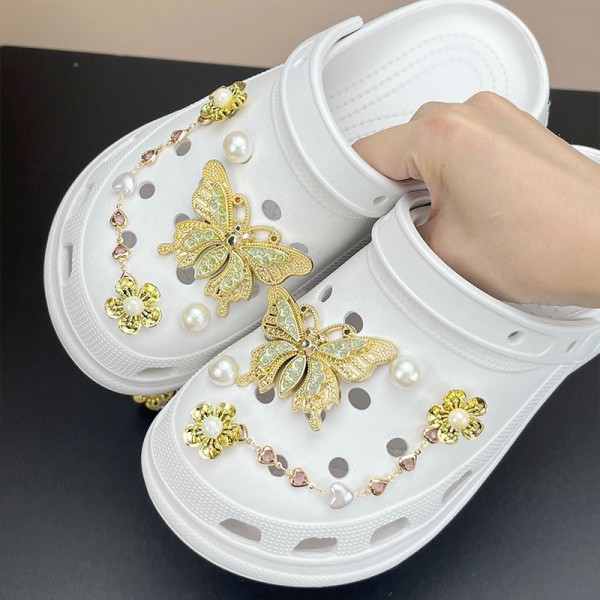 Hole Shoes Diy Decorative Shoe Buckle Shoe Accessories