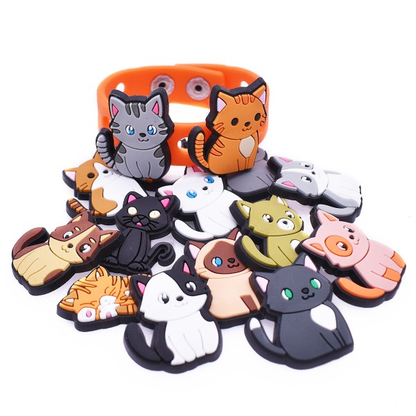 Cute Cartoon Cat Shoe Buckle Accessories